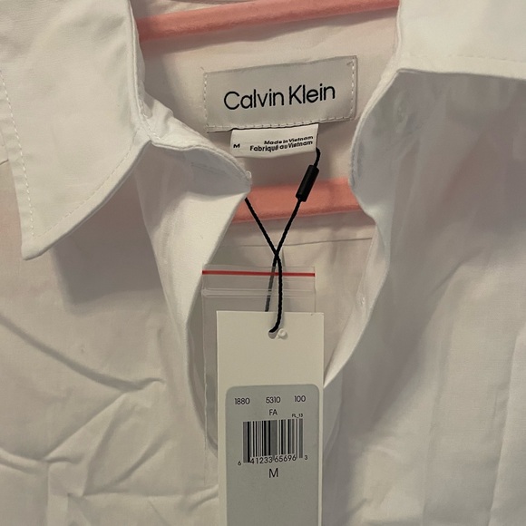 Calvin Klein- Cotton Shirt Dress - with tags - Picture 9 of 9